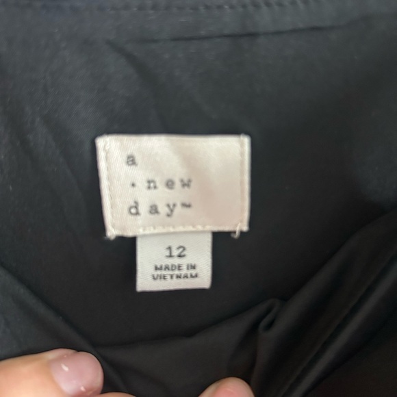 A New Day LBD little black dress Black Sheath Dress Sleeveless Scoop Neck 12 - Picture 4 of 6